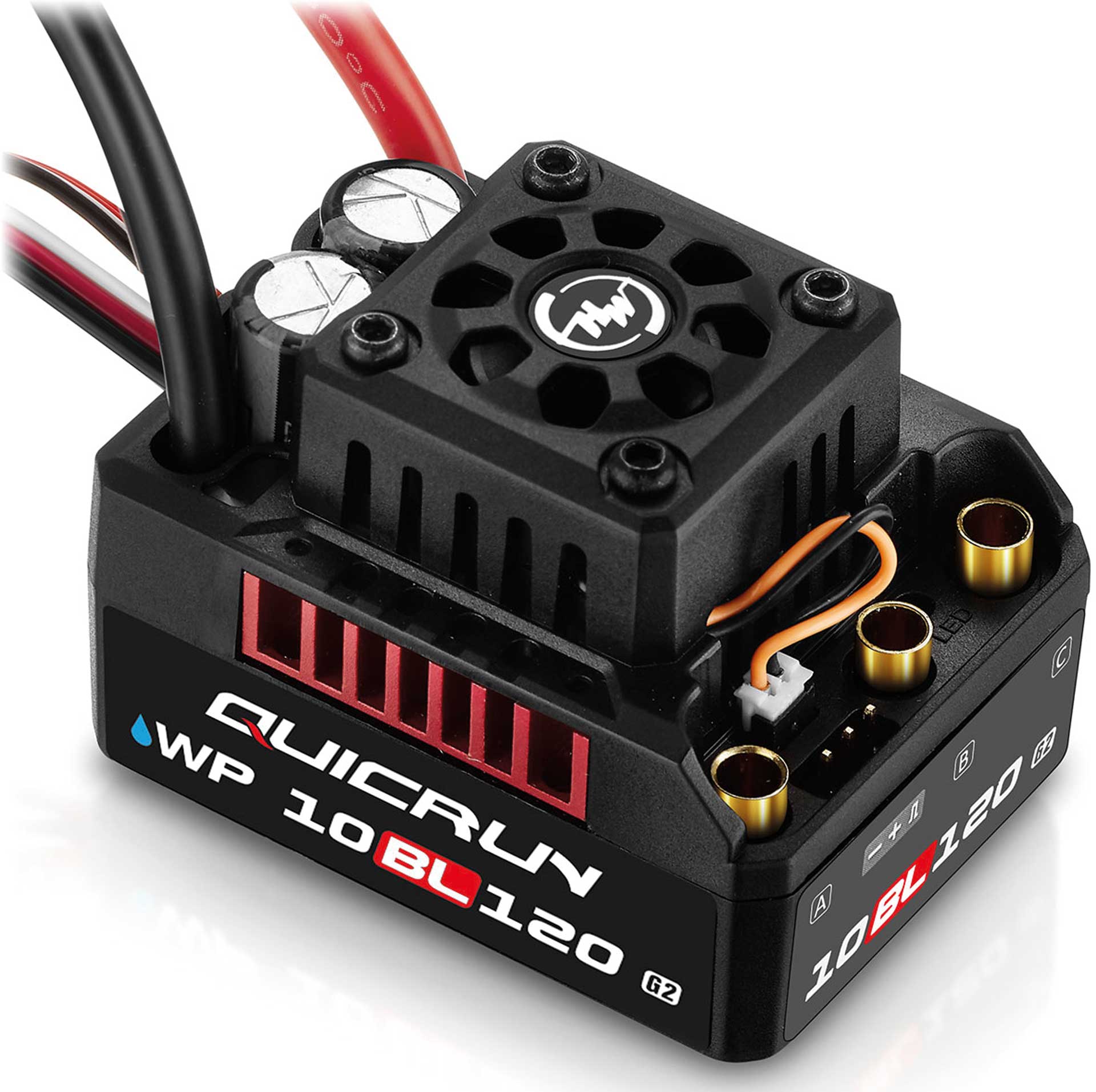 HOBBYWING QuicRun WP10BL120 G2 brushless speed controller 120A 2-4s