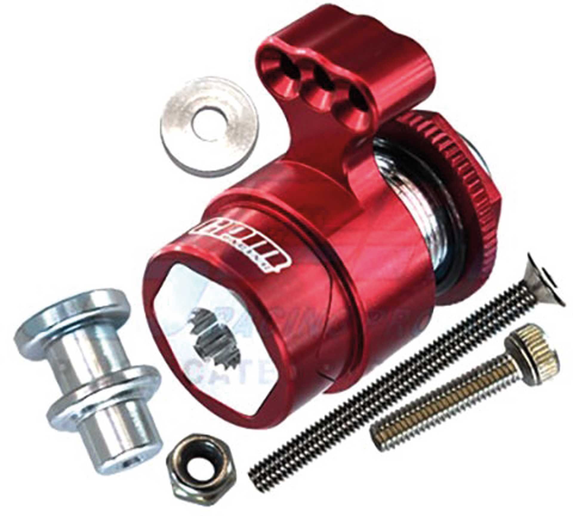 GPM Aluminum 7075 servo horn 15T with spring red ARRMA Kraton, Outcast 8s