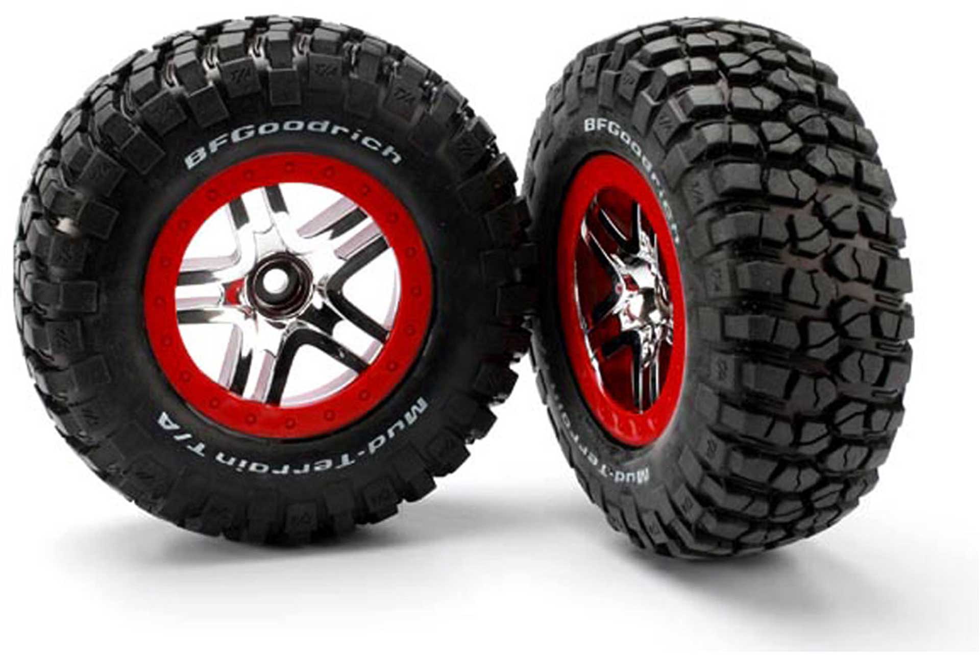 TRAXXAS TIRES AND WHEELS FRONT S1 SOFT