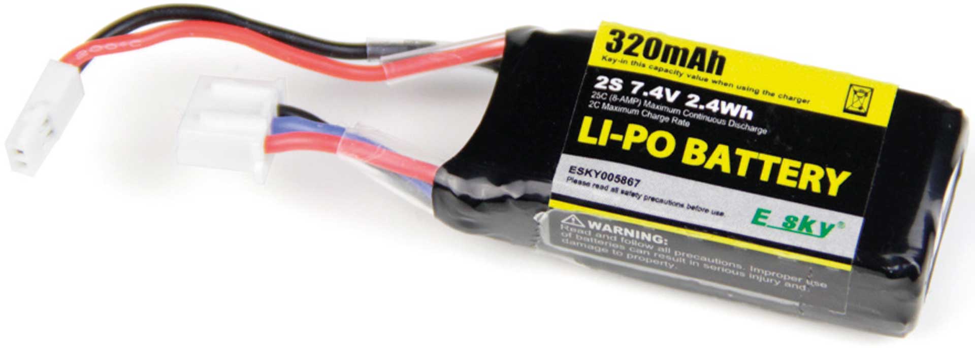 E-SKY Drive battery 2S LiPo 7,4V 320mAh 25C