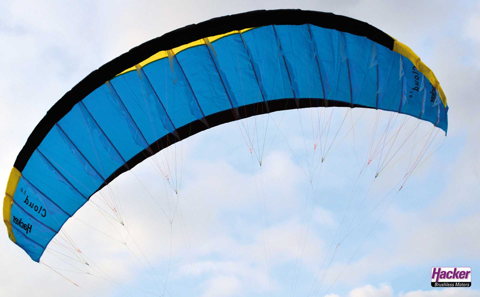 PARA-RC Paraglider "Cloud 1.0" blue