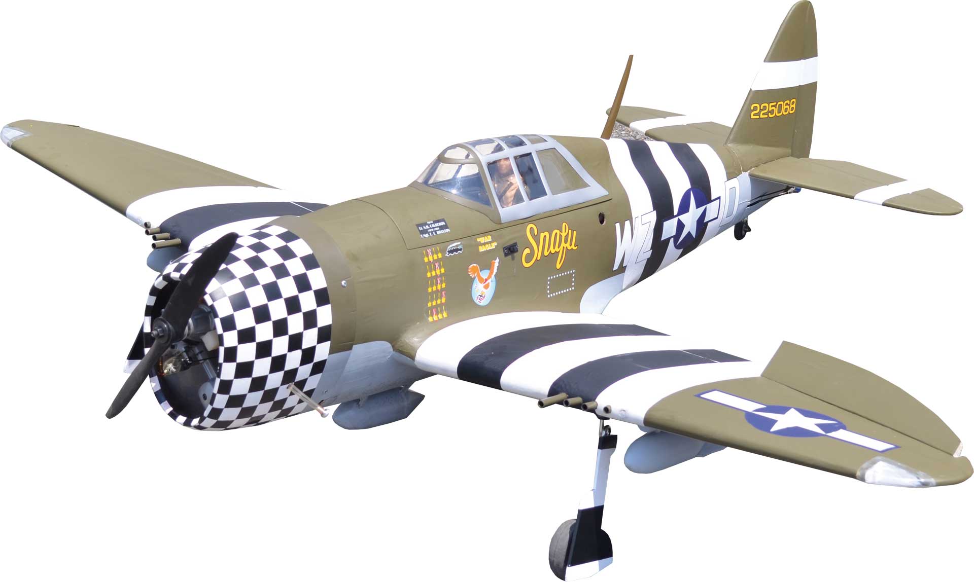 Seagull Models ( SG-Models ) P-47 THUNDERBOLT MASTER SCALE KIT EDITION WOODEN KIT 1,6M