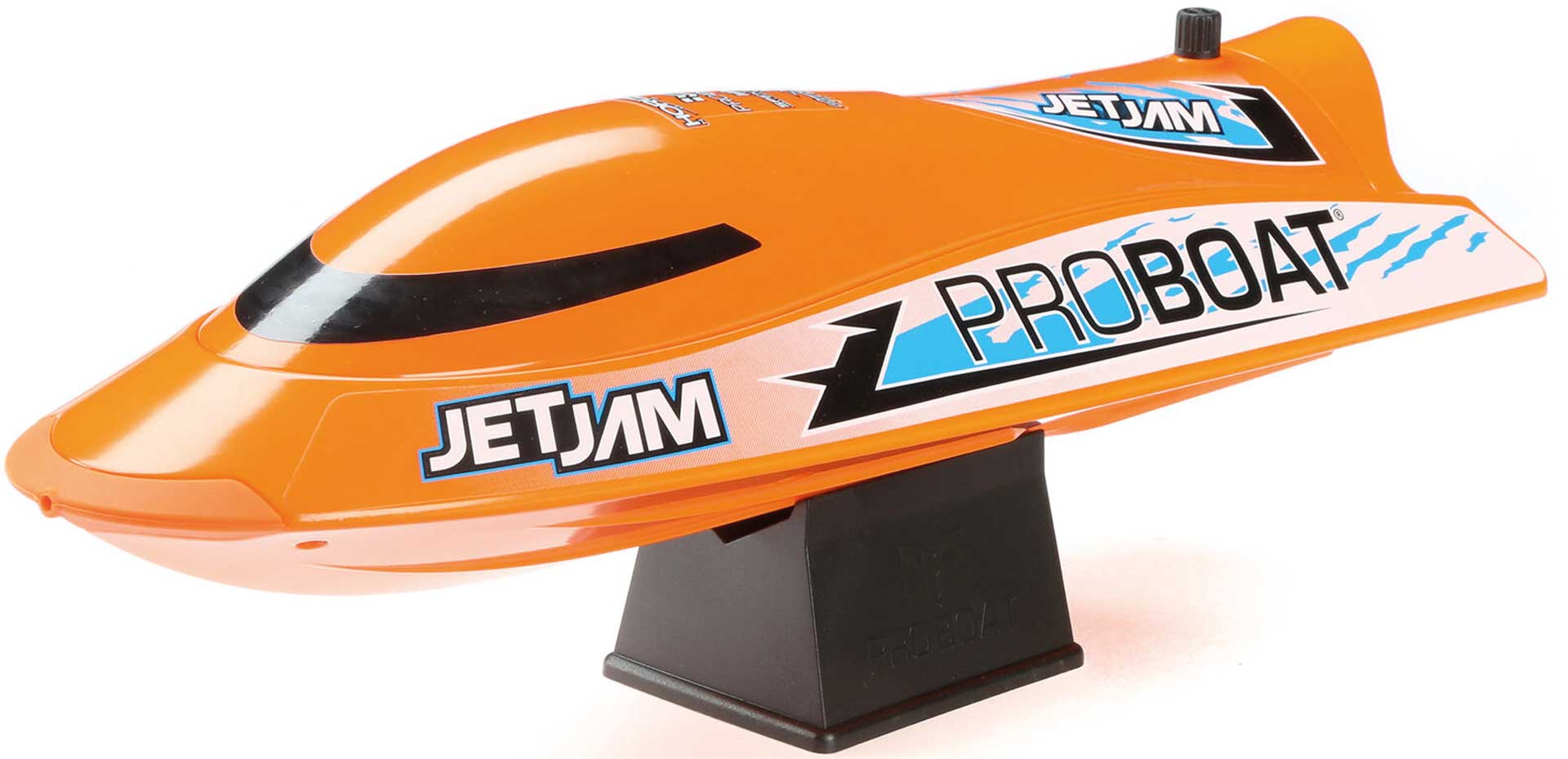 PROBOAT Jet Jam 12" Pool Racer, brossé, orange : RTR