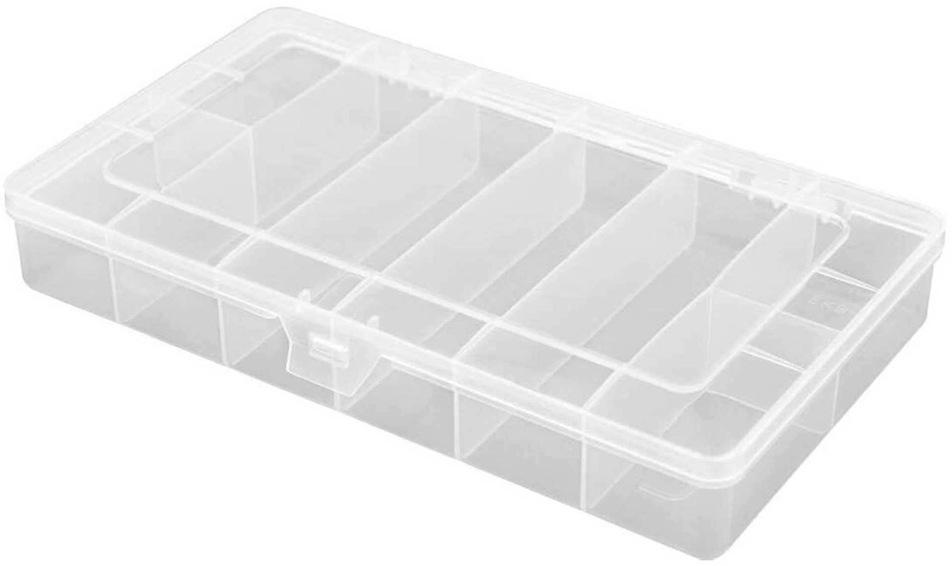 ROBITRONIC SORTING BOX 8 COMPARTMENTS FIXED 208X119X33MM