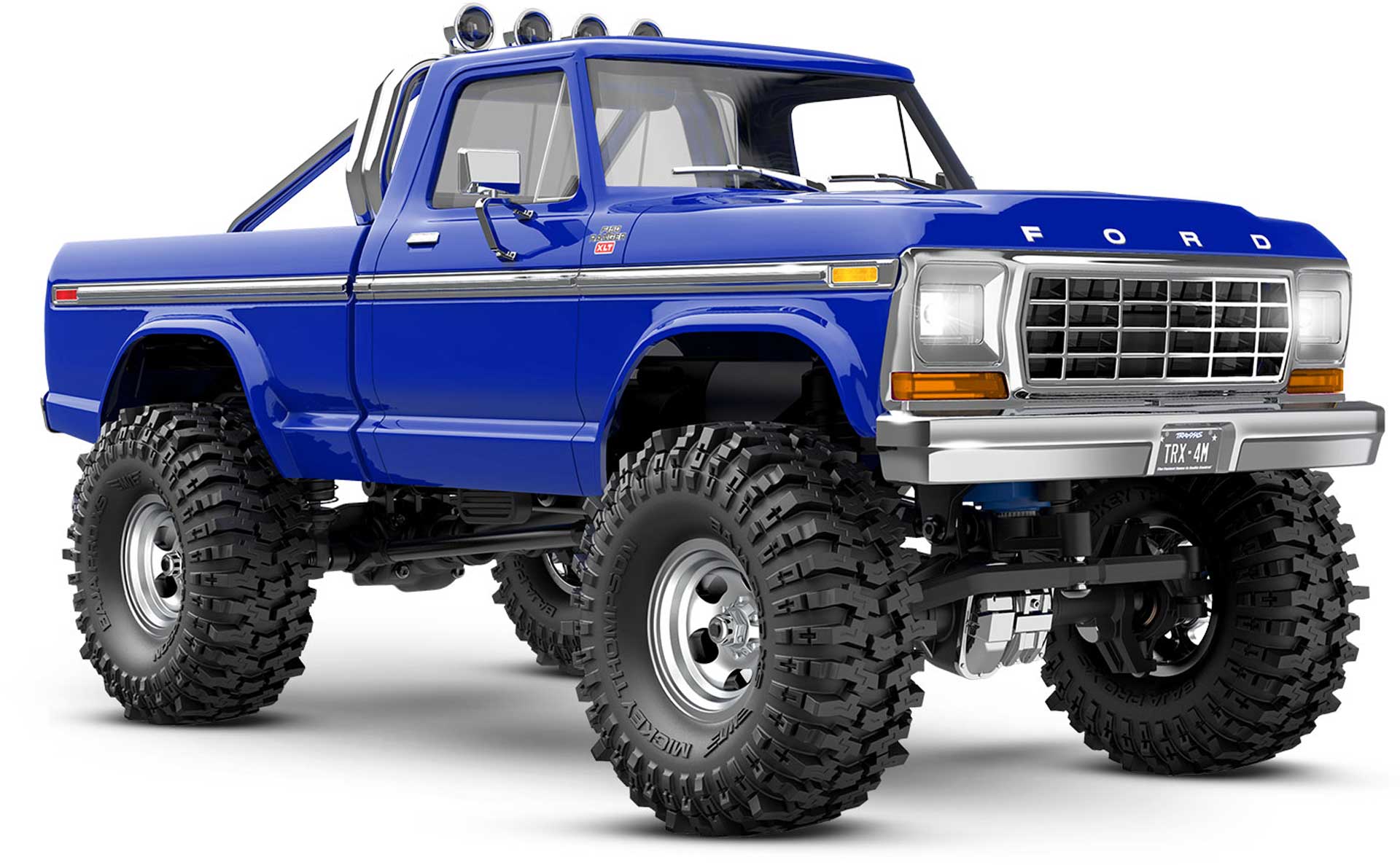 TRAXXAS TRX-4M FORD F150 4X4 LIFTED BLUE 1/18 CRAWLER RTR BRUSHED, WITH BATTERY AND USB CHARGER