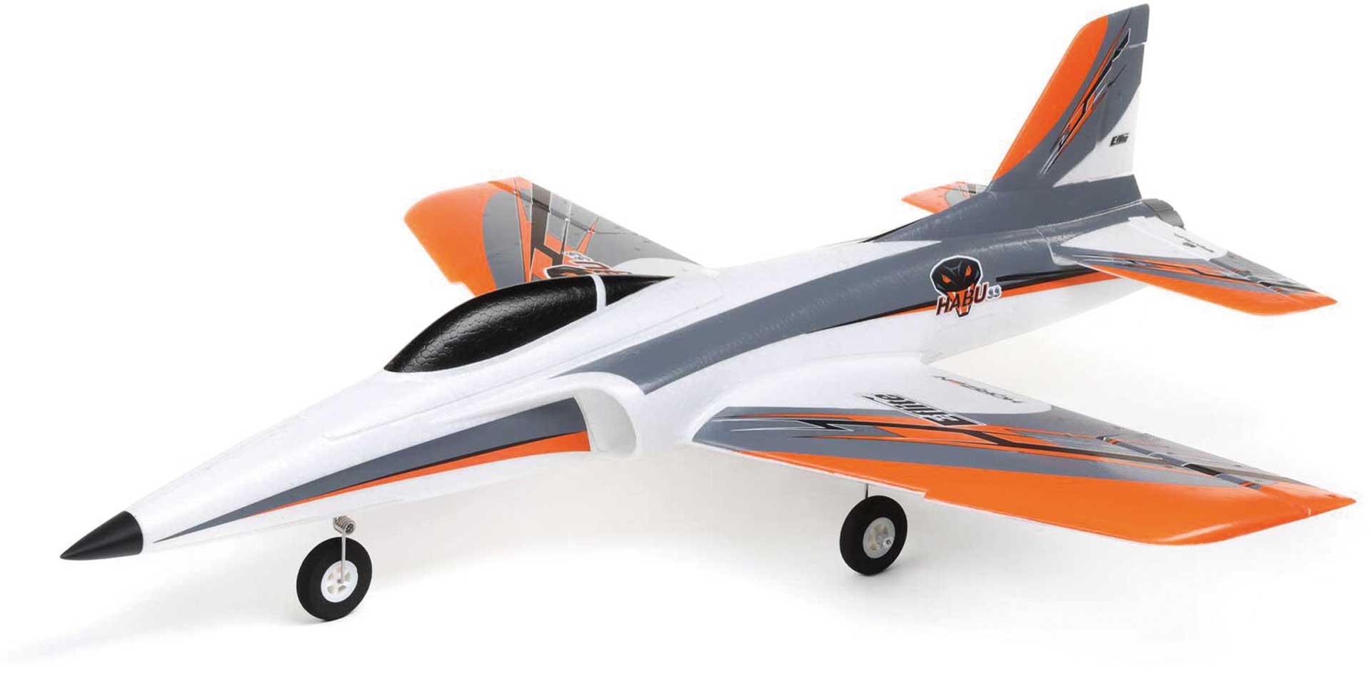 E-FLITE Habu SS (Super Sport) 50mm EDF Jet BNF Basic with SAFE Select and AS3X