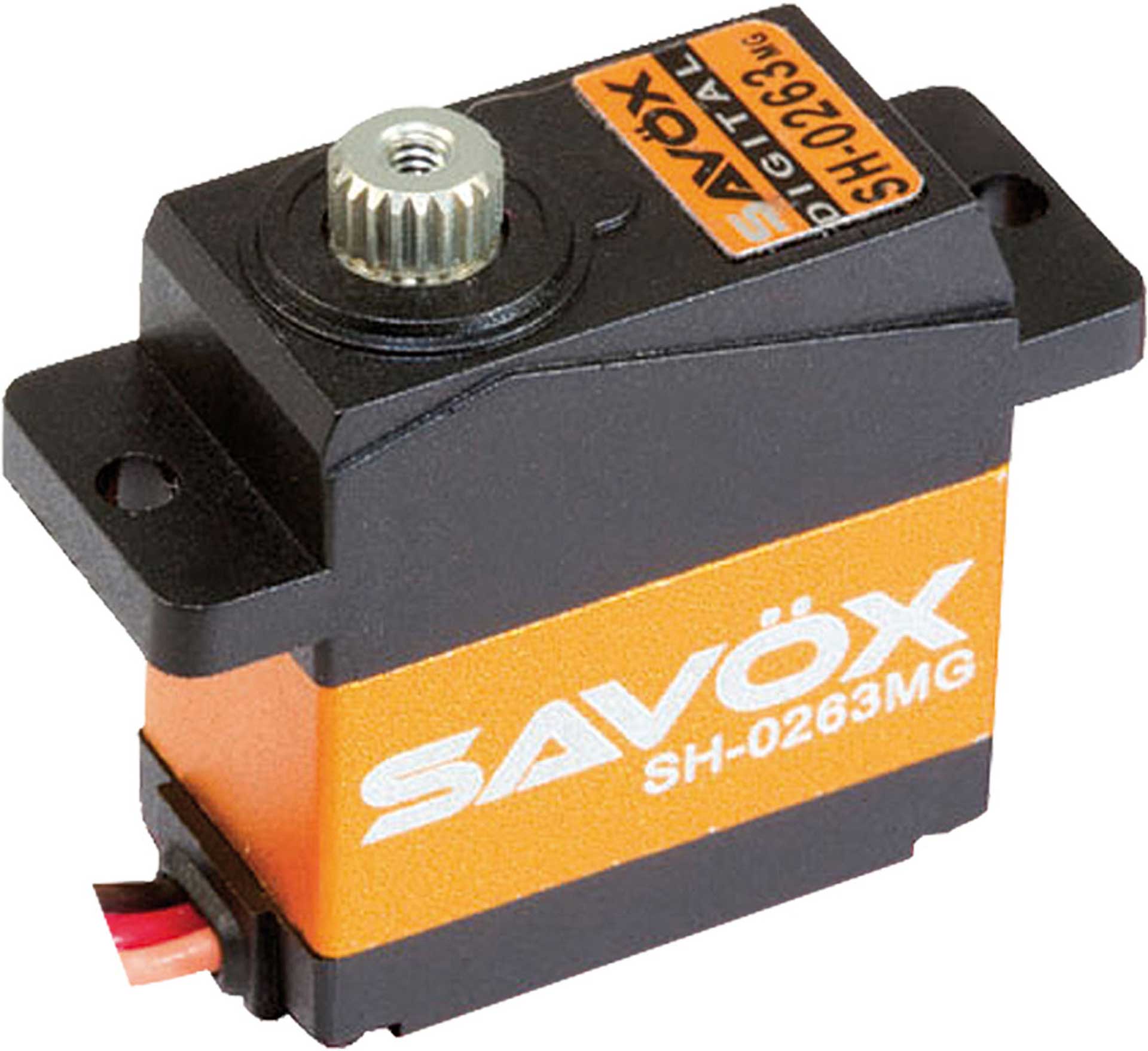 SAVÖX SH-0263MG+ (6V/2,2KG/0,10s) DIGITAL SERVO
