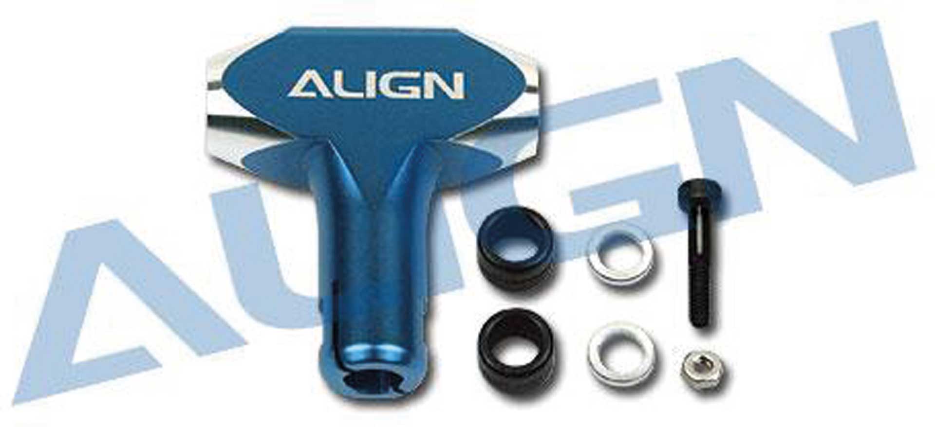 ALIGN 450FL Pièce centrale de rotor principal / bleu