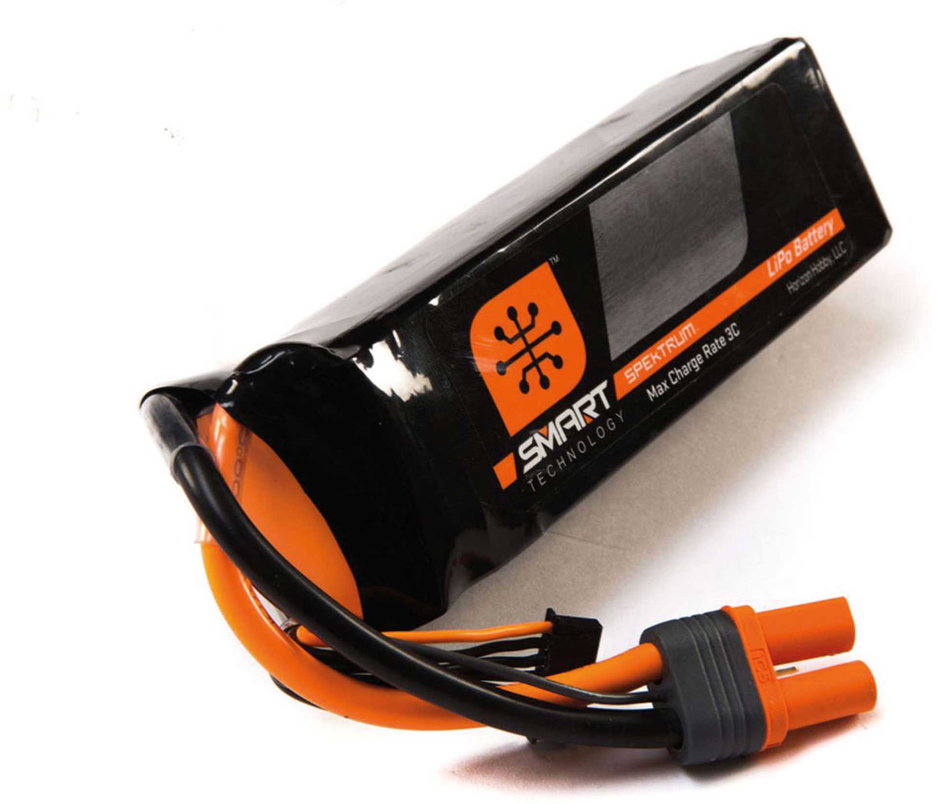 SPEKTRUM SMART LIPO 2200MAH 3S 11.1V 30C IC3 Batterie Lipo