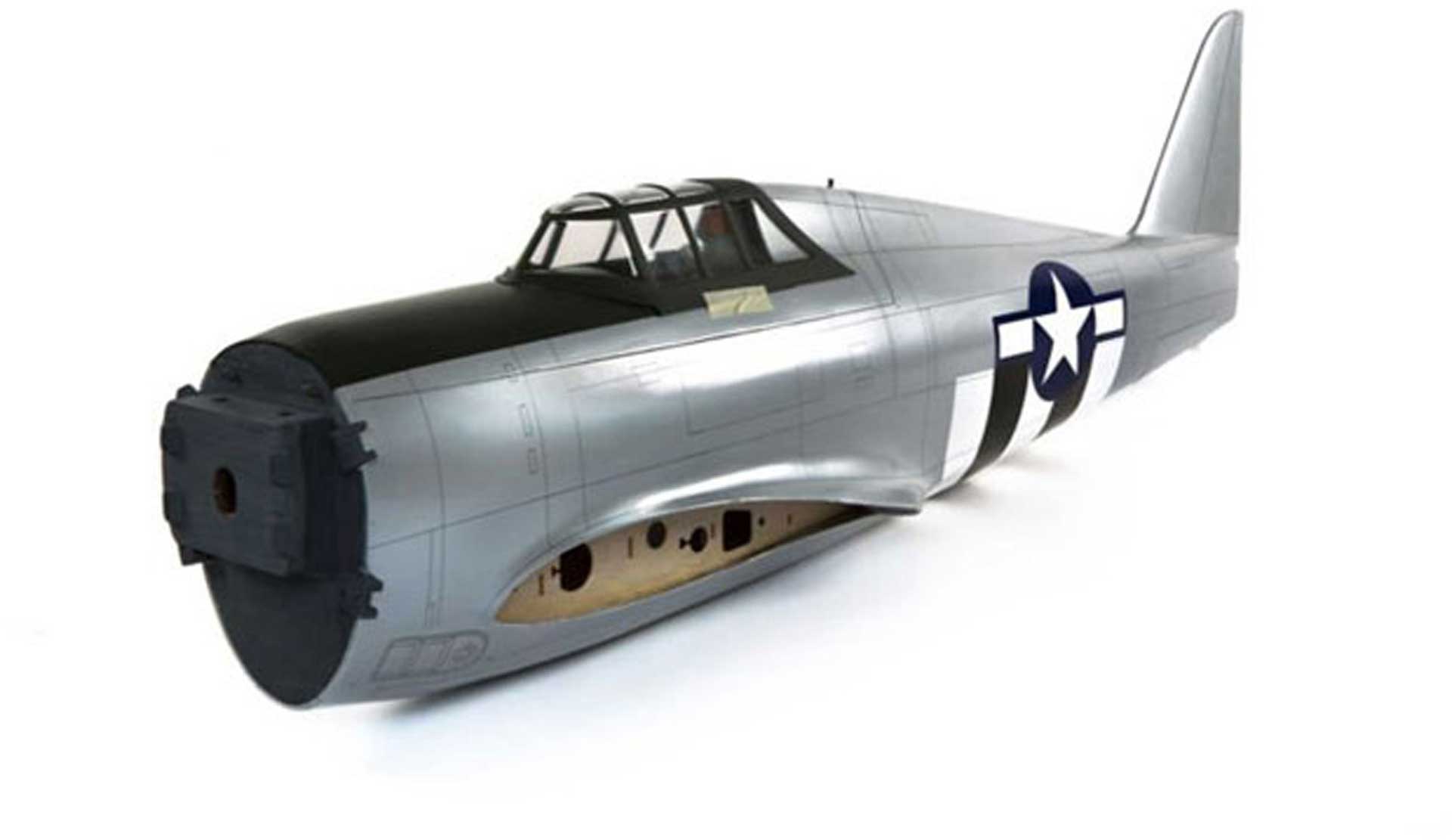 HANGAR 9 FUSELAGE WITH HATCH: P-47D THUNDERBOLT 20CM³