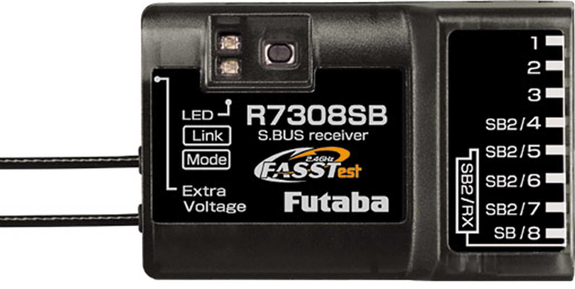 FUTABA R7308SB 8CH S.BUS2 FASSTest receiver