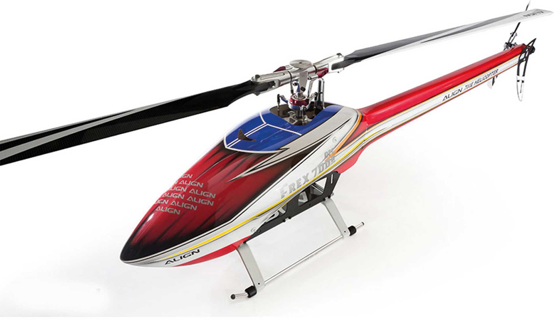 ALIGN SPEED FUSELAGE RED/WHITE/BLUE/YELLOW T-REX 700E