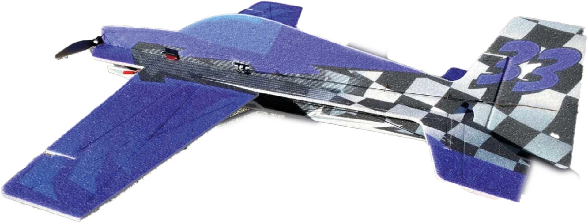 JTA Innovations Slick 33" blue/black/red EPP 3D- Aerobatic model
