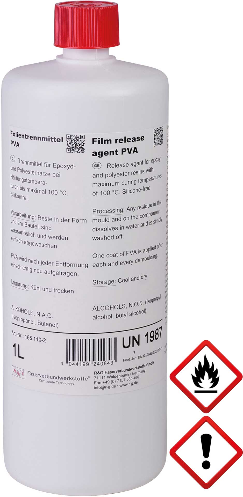 R&G FILM RELEASE AGENT PVA 5LITER/ Canister