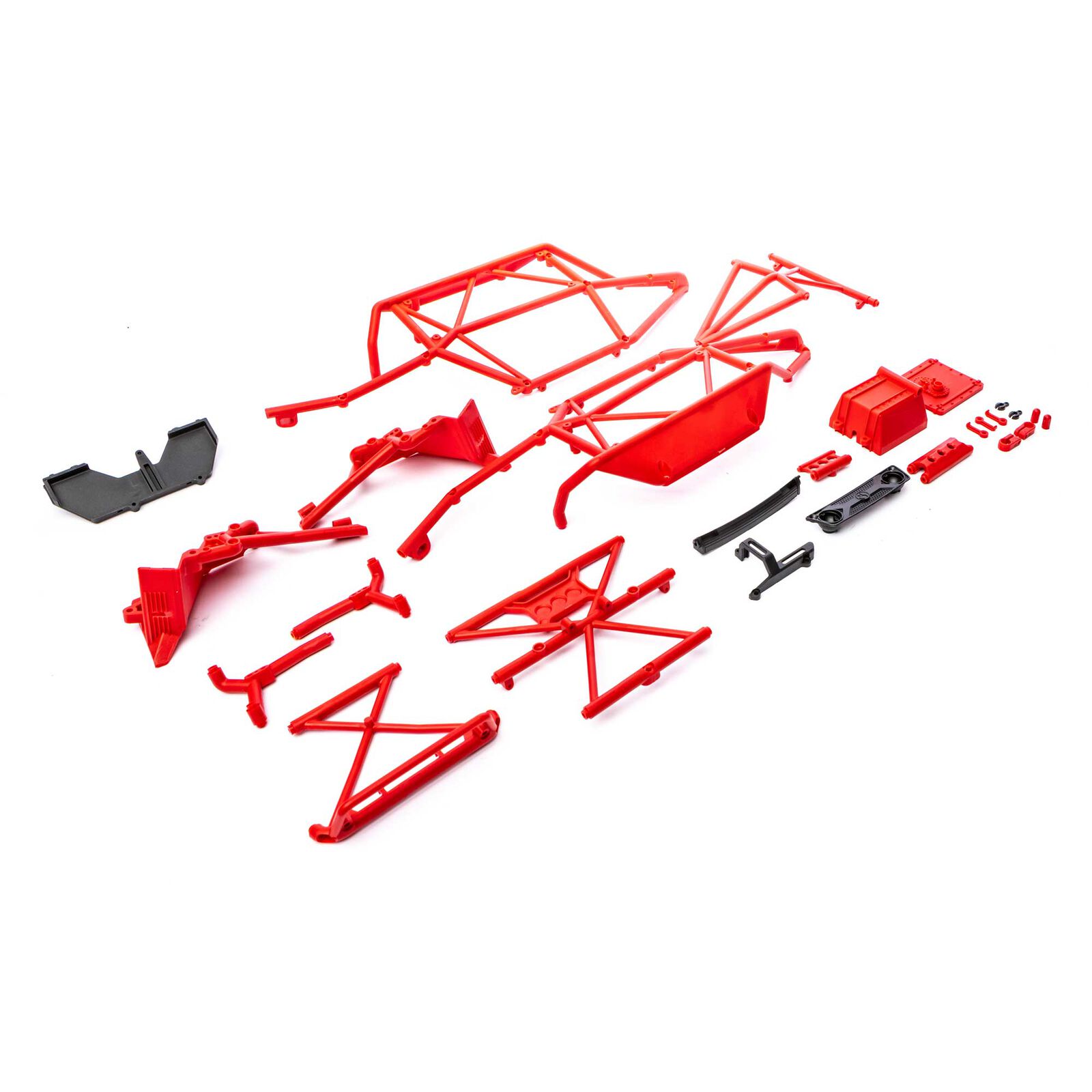 AXIAL Cage Set, Complete, Red: Capra 4WS UTB
