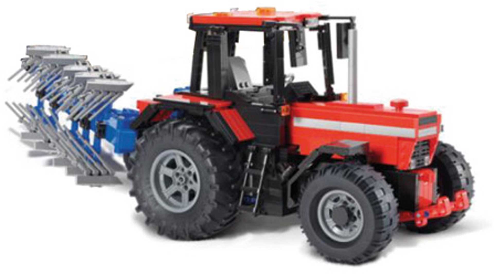 CADA Farm Traktor 1:17 (1675 Teile) Klemmbausteine
