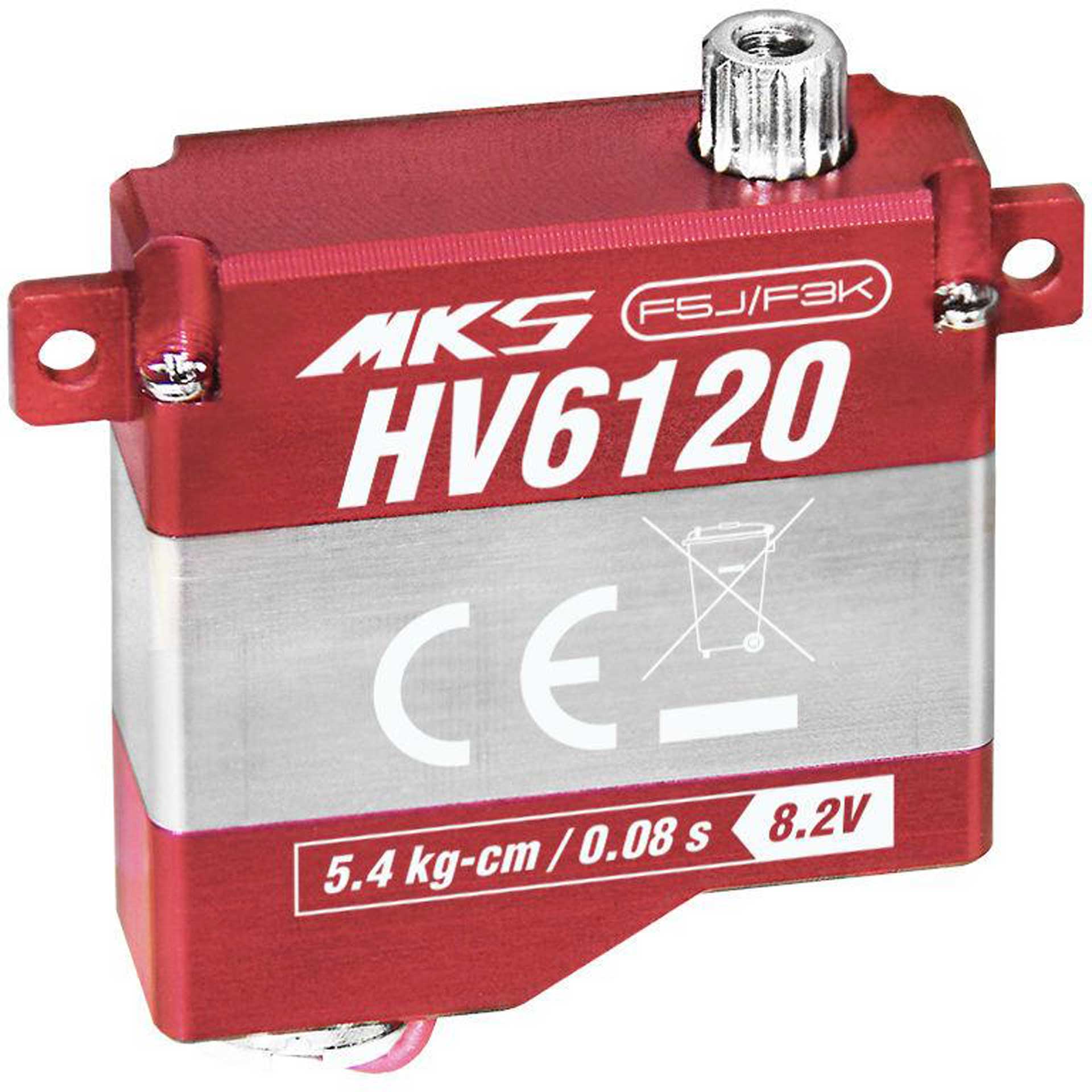 MKS HV6120 Digital Servo für F5J , F3K...... inkl. carbon Servorahmen