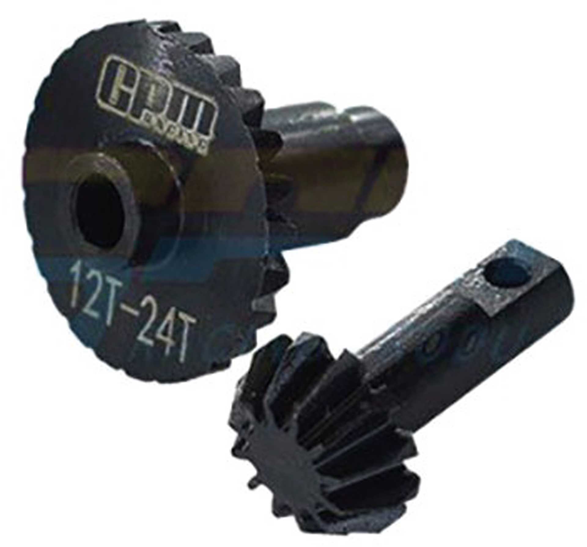 GPM Bevel gears hardened 12/24Z black