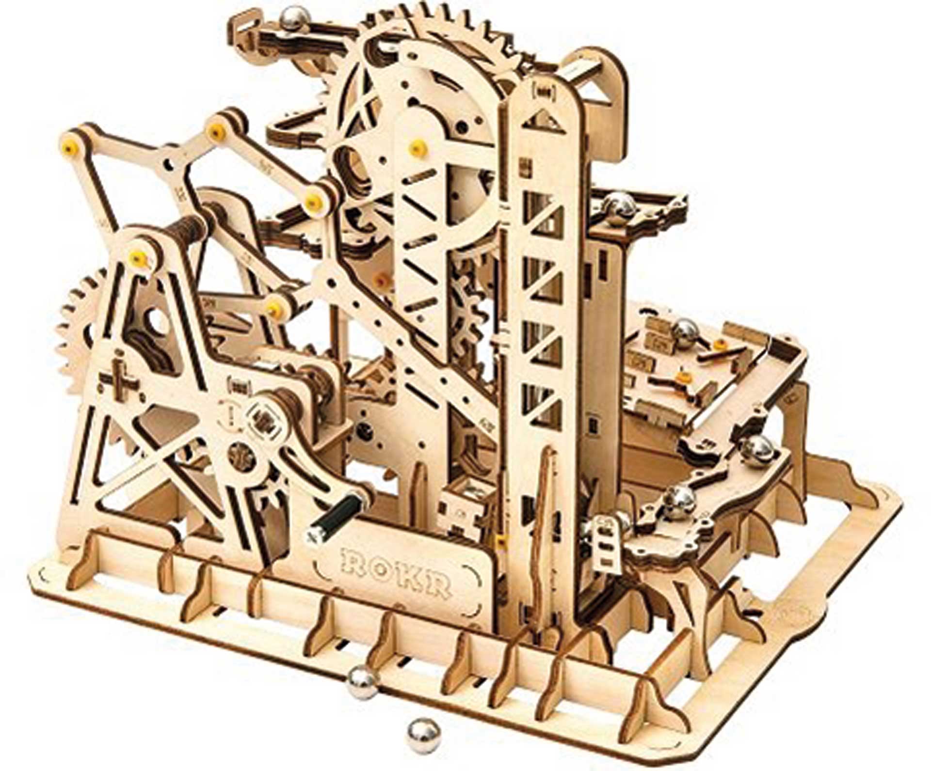 Pichler Marble run Tower Coaster (lasercut) Wooden kit)