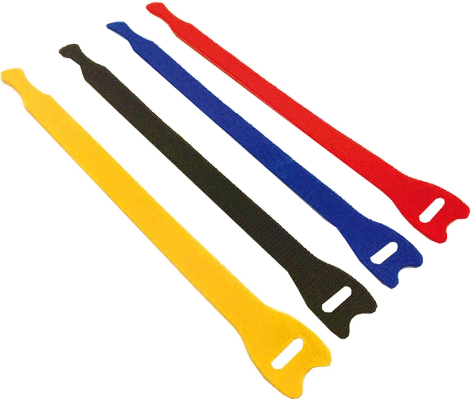Robbe Modellsport VELCRO STRAP 13/200MM 5pcs ASSORTED COL ORS