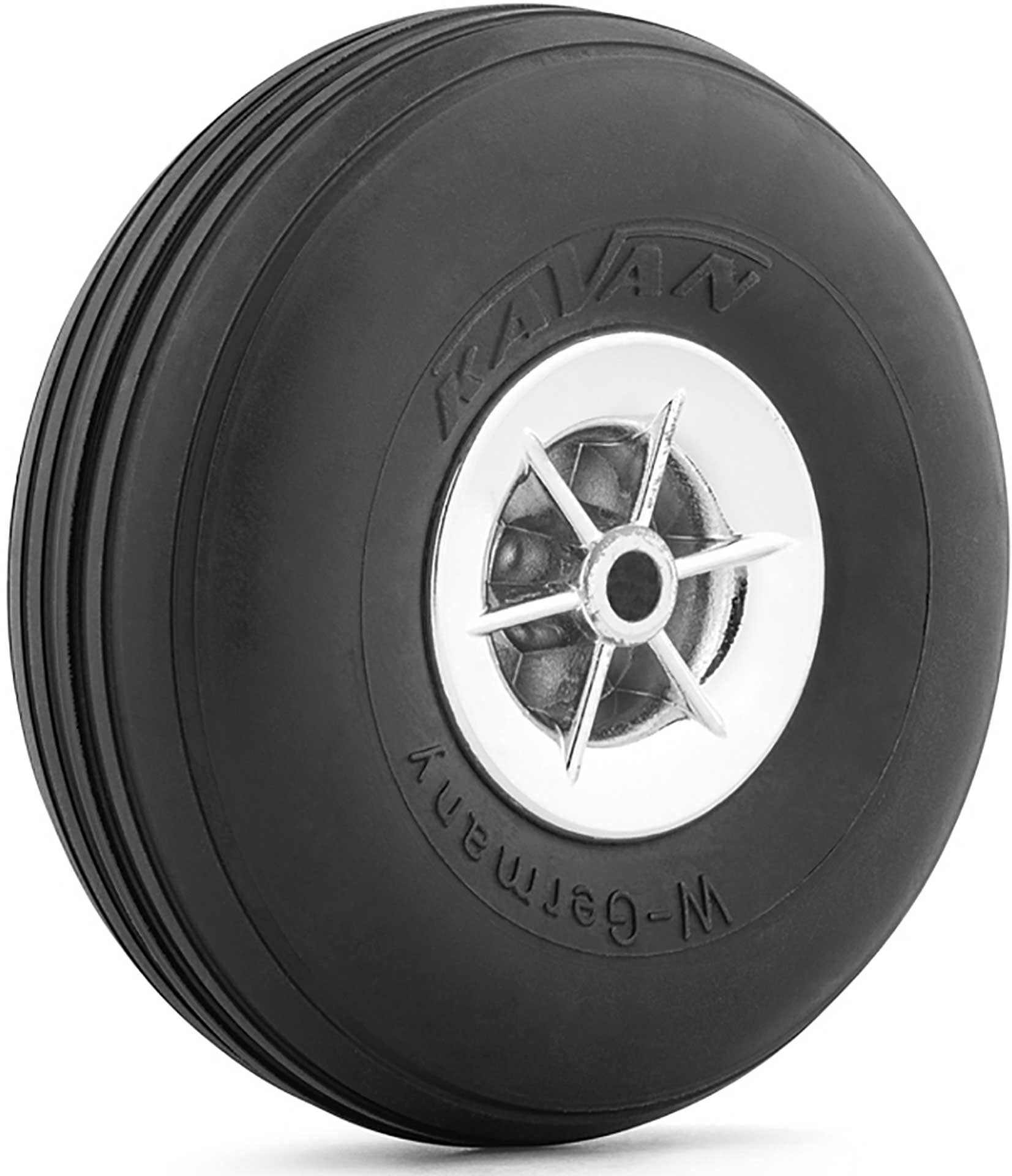 KAVAN SuperLight Deluxe pneumatic tires 75mm 2pcs. Luxury pneumatic tires