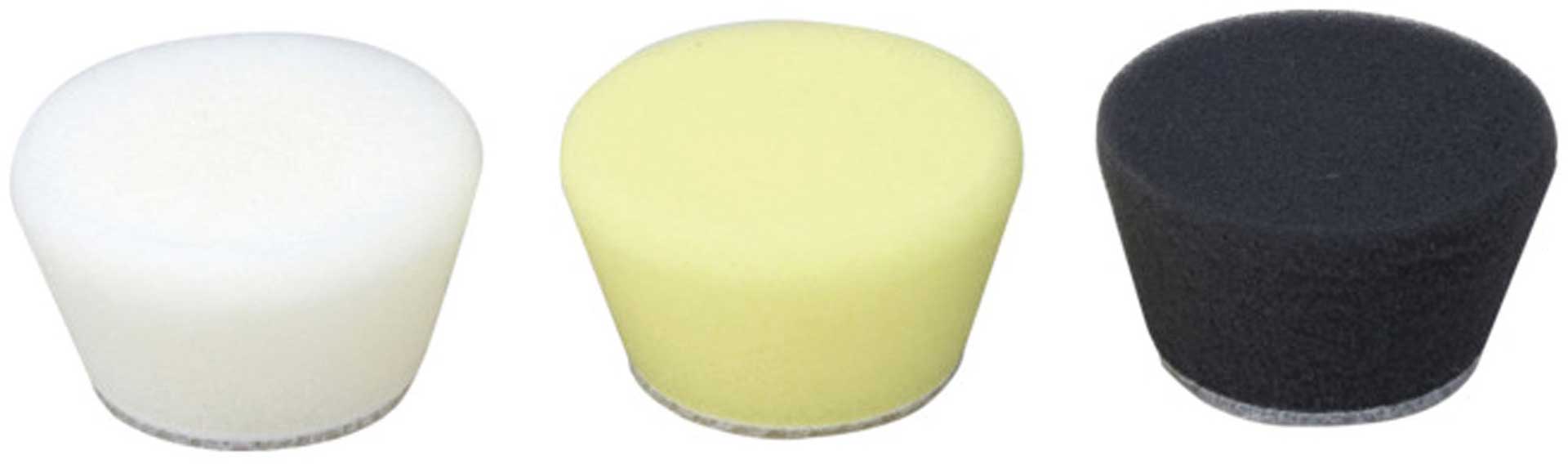 PROXXON Polishing sponge conical soft Diameter 30 2 pieces black