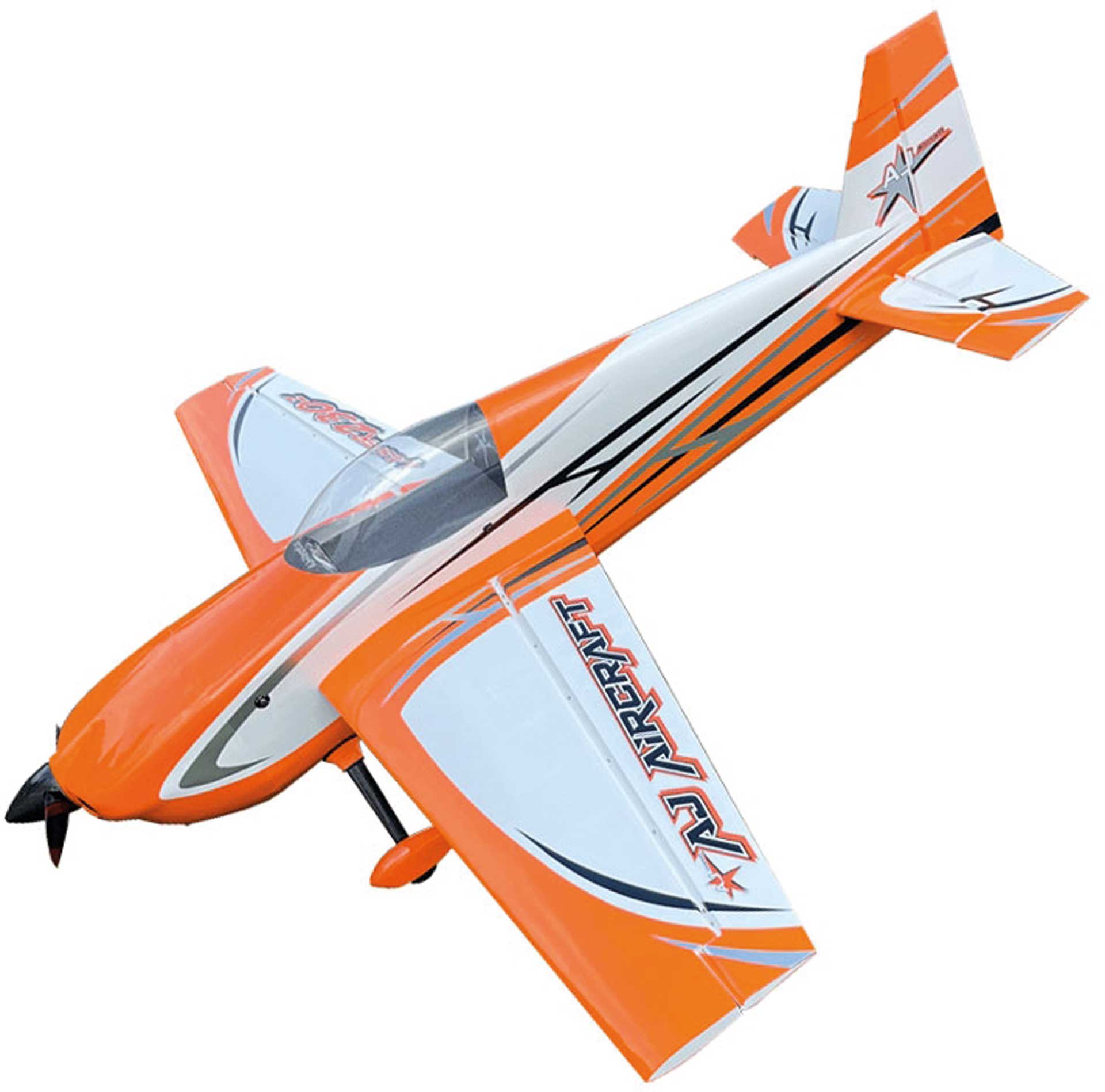 AJ AIRCRAFT Laser 93" 230z ARF - orange