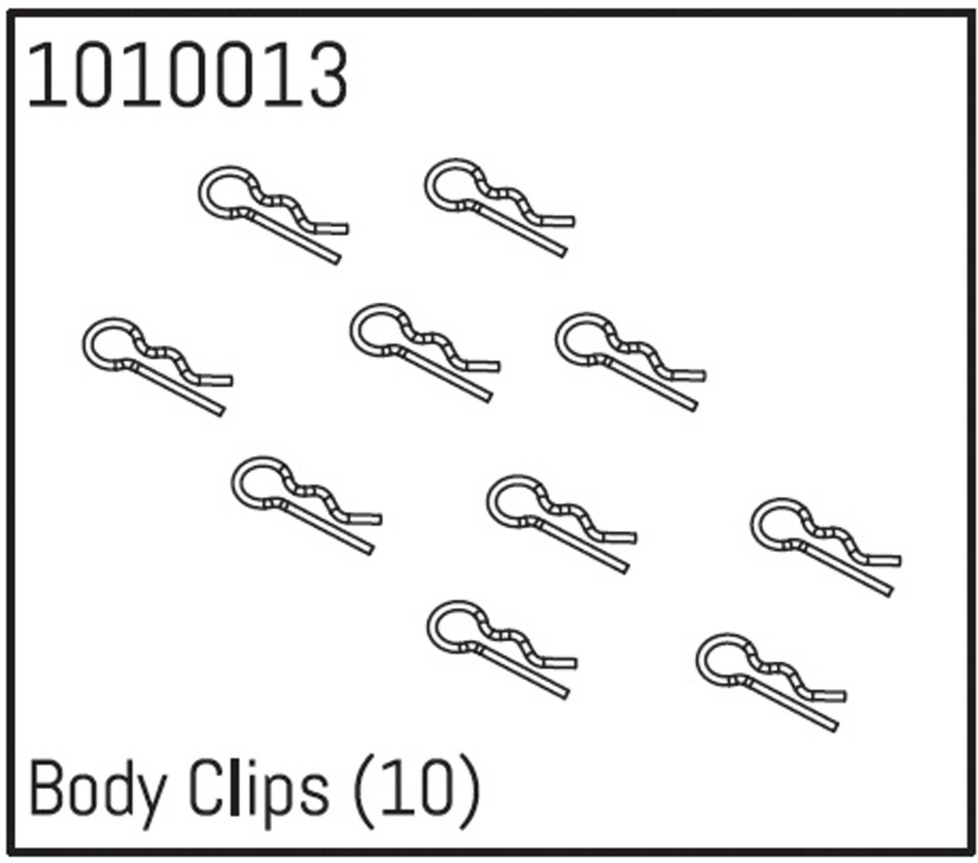 ABSIMA Body Clips (8)