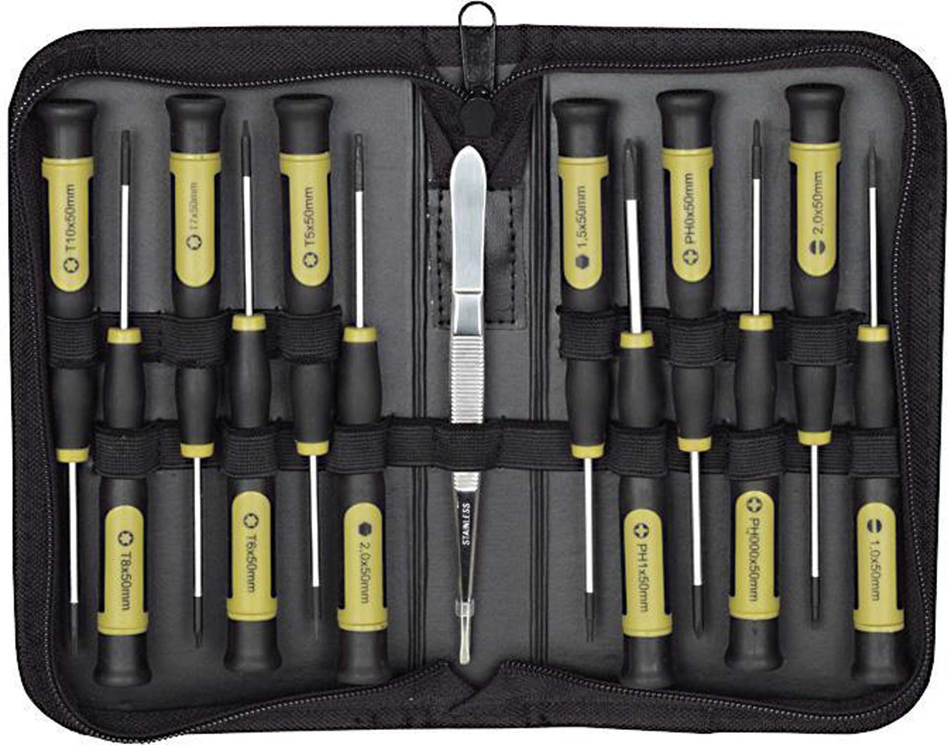 PROXXON MICRO-Driver, 13 pieces In functional Bag