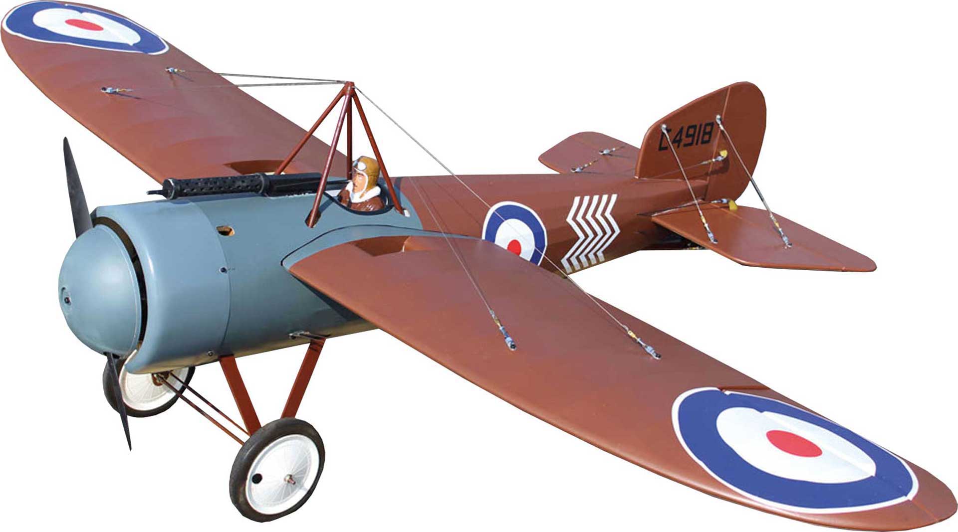 Seagull Models ( SG-Models ) Bristol M1C Monoplane Spans 1,8m ARF 71" 1:4