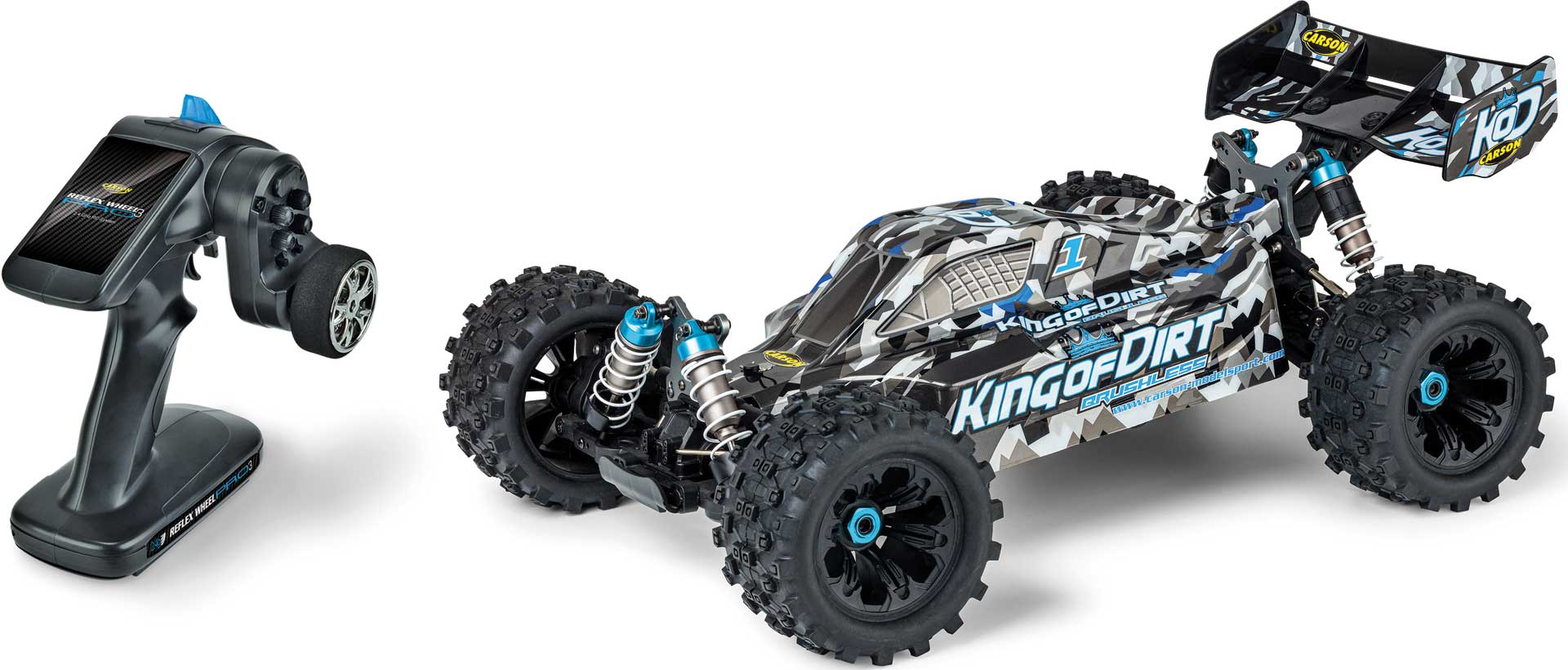 CARSON King of Dirt Buggy 4S RTR 1:8