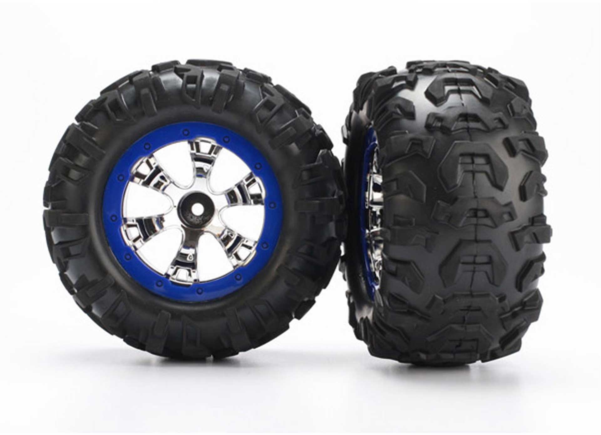TRAXXAS TIRES AND WHEELS 1/16 SUMMIT