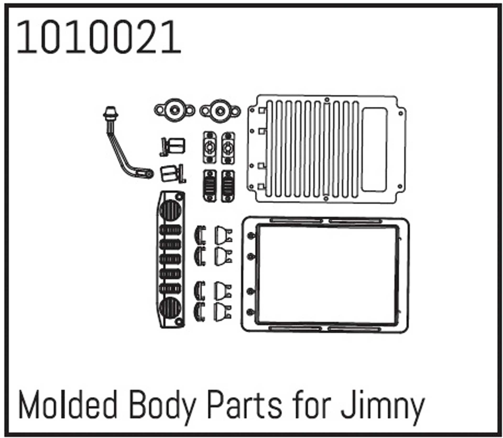 ABSIMA Molded Body for Jimny