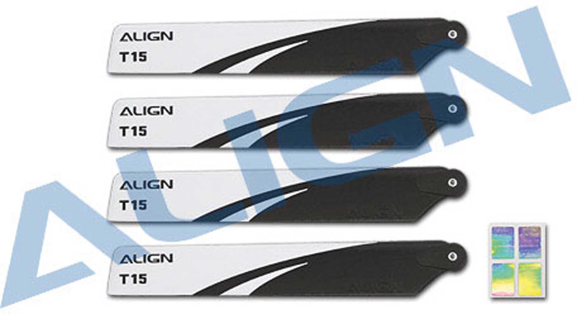ALIGN T15 Carbon main rotor blades