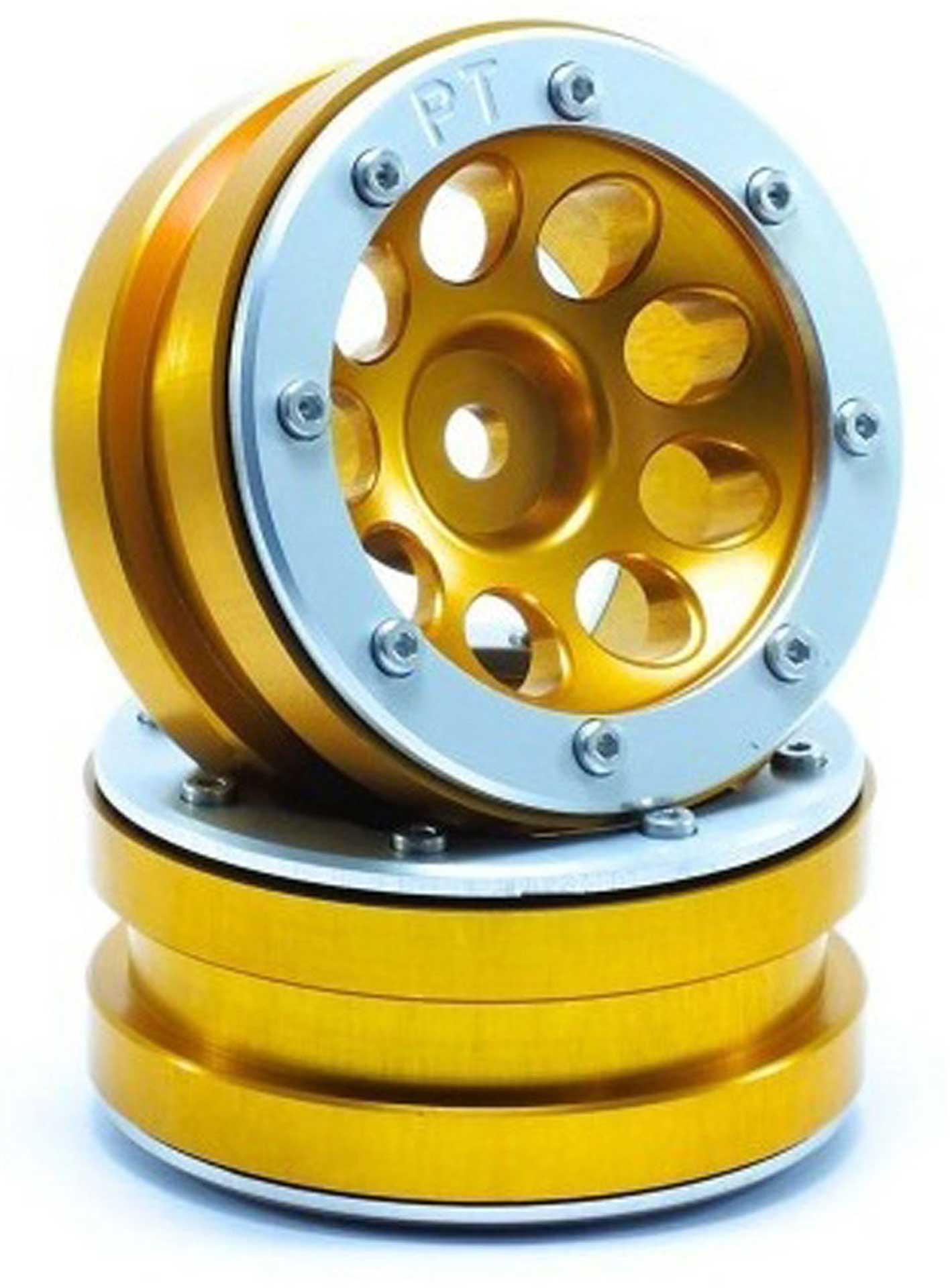 METSAFIL Beadlock Wheels PT- Ecohole Gold/Silber 1.9 (2 St.)