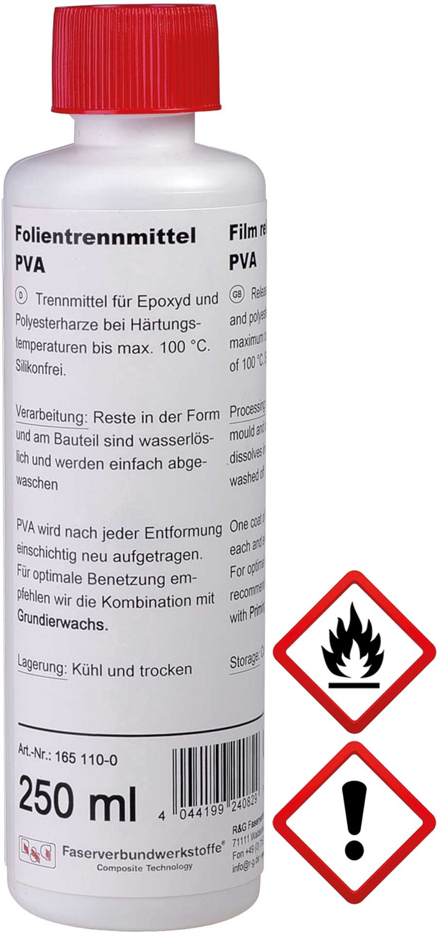 R&G Folientrennmittel PVA, Flasche/ 250 ml