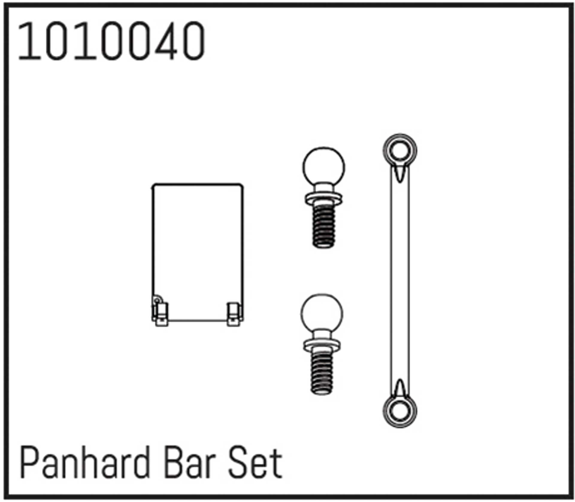 ABSIMA Panhard bar set