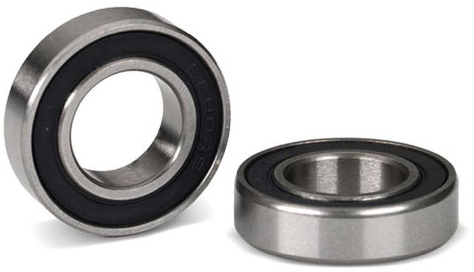 TRAXXAS Ball bearing, black rubber seal (10x19x5mm) (2)