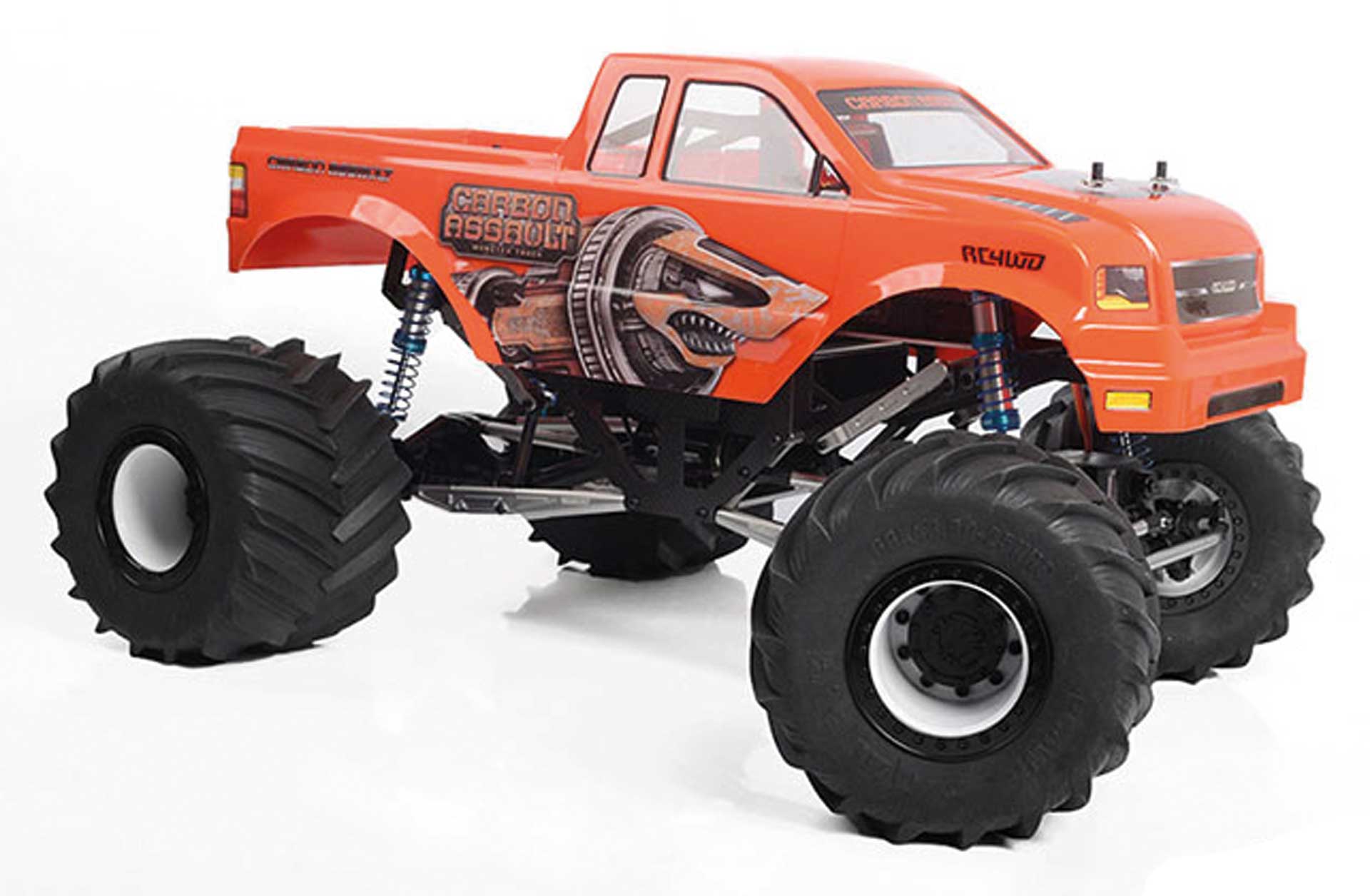 RC4WD CARBON ASSAULT 1/10TH MONSTER TRUCK