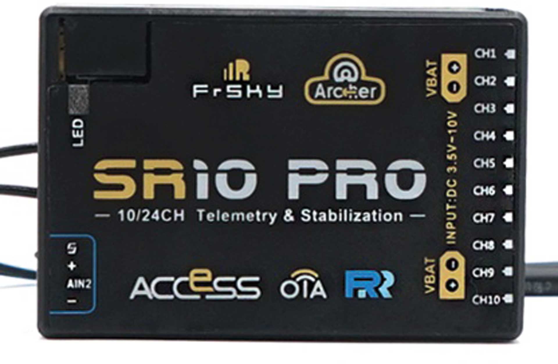 FrSky Récepteur Archer SR10pro 2,4Ghz