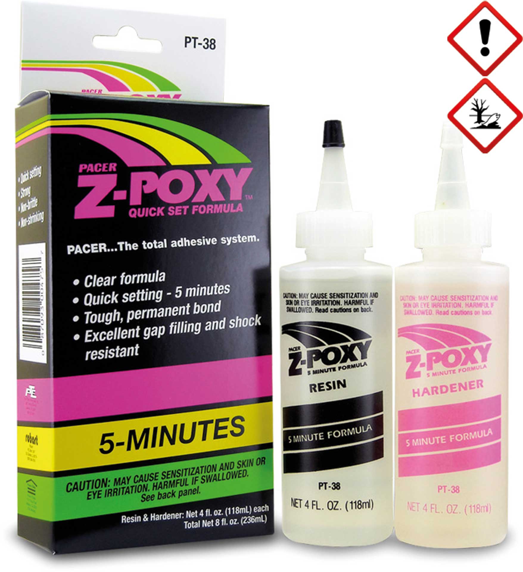 ZAP Z-Poxy 5-Minute 236.5ml 5-Minuten Epoxy Kleber