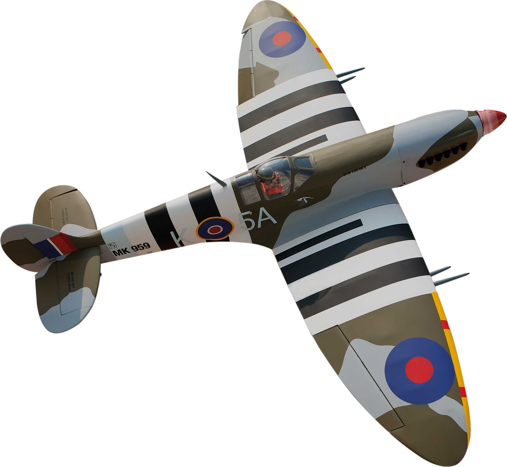 Seagull Models ( SG-Models ) Spitfire 80" 35-45cc WITHOUT Retractable undercarriage ARF, matt