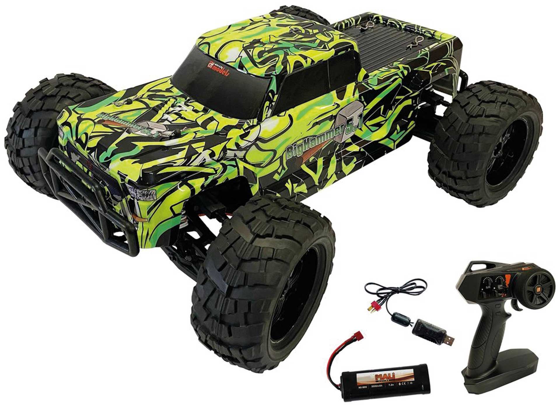 DRIVE & FLY MODELS BigHammer 5.1 COMPETITION Truck BR - brushless RTR