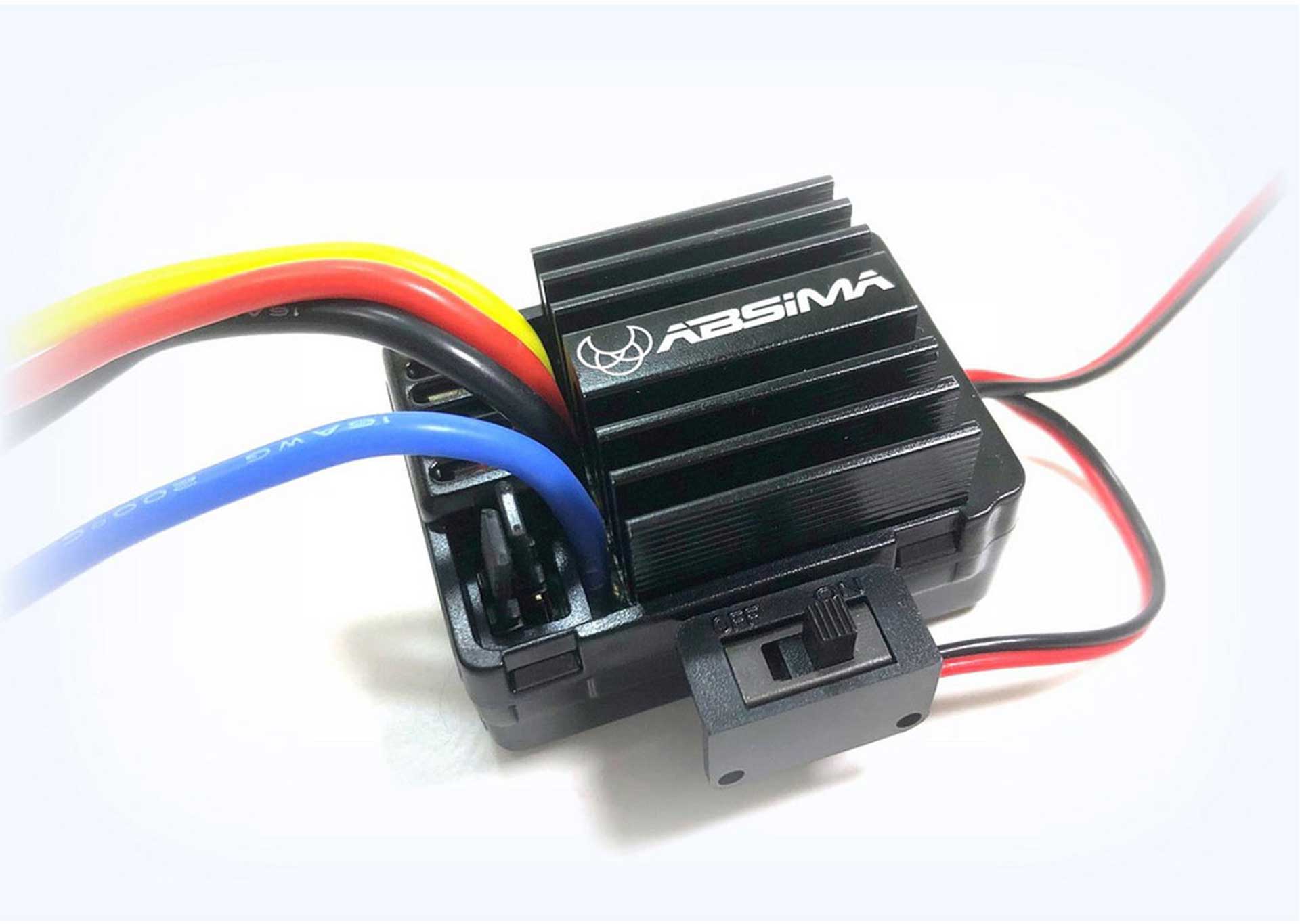 ABSIMA BRUSHED CONTROLLER 40A 1/10 WATERPROOF NIMH UND LIPO TAUGLICH