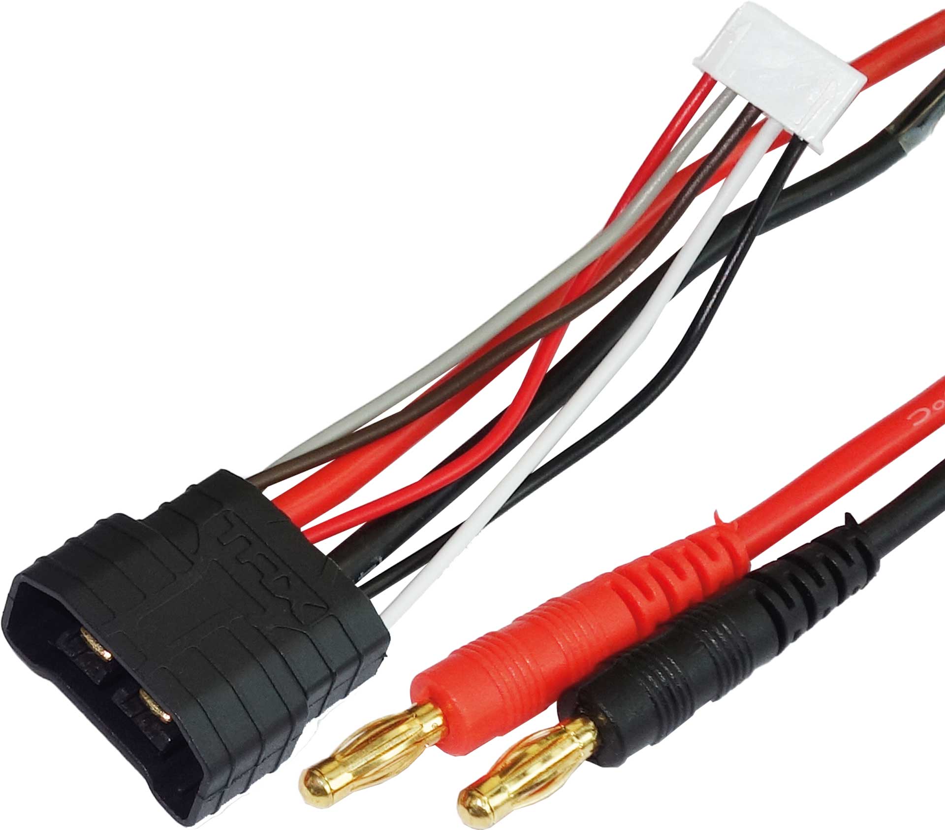Robbe Modellsport CÂBLE DE CHARGE TRX ID 4SSUR CONTACT OR 4MM 14AWG 300MM
