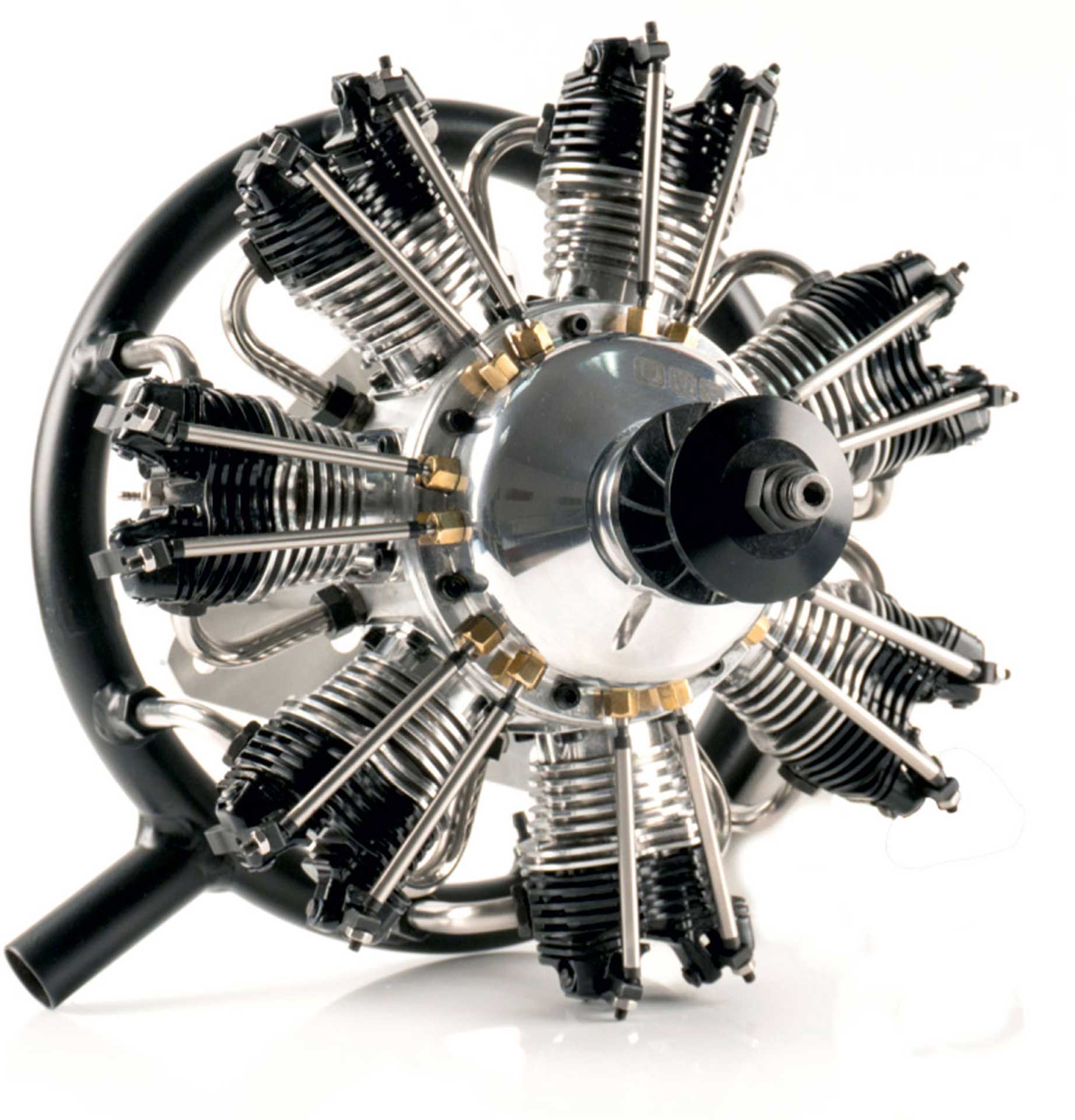 UMS Sternmotor 7 Zylinder 77cc Glühzünder