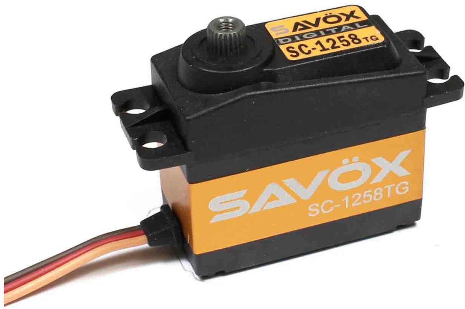 SAVÖX SC-1258TG (6V/12KG/0,08s) DIGITAL SERVO