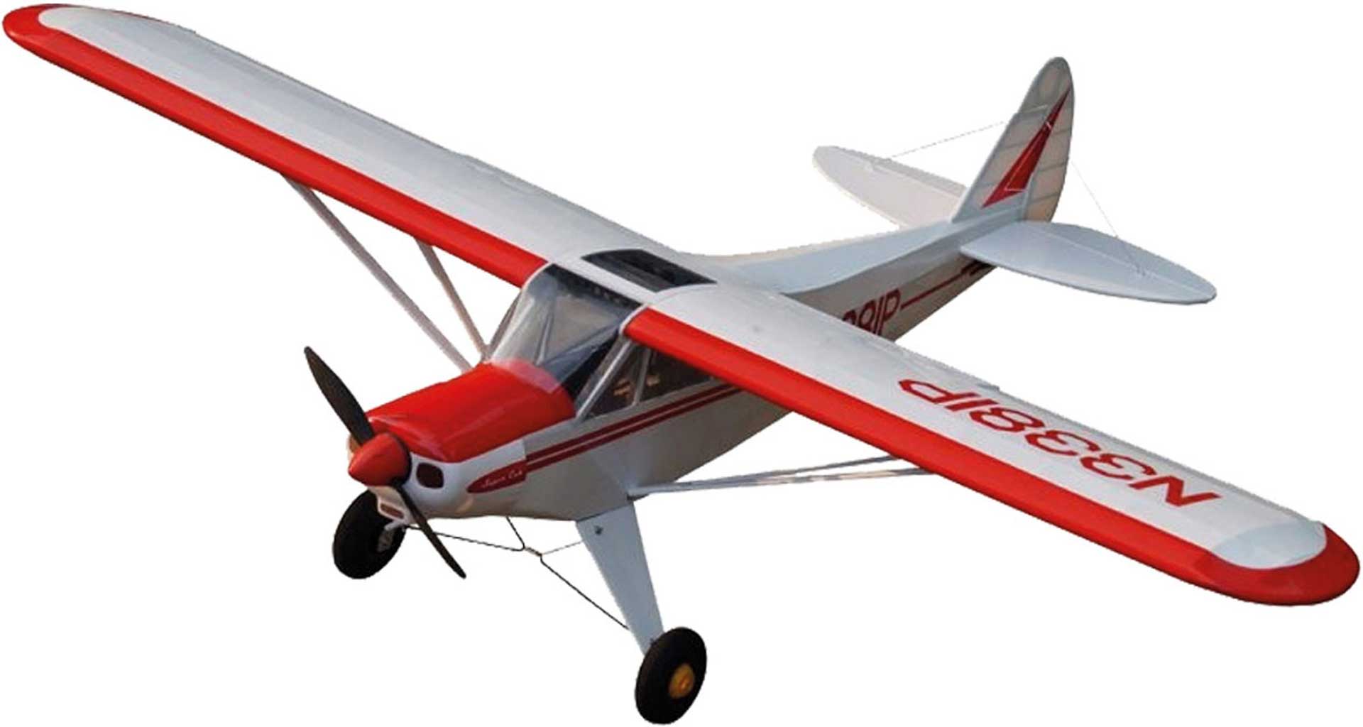 VQ Models PIPER PA-18 SUPER CUB ARF 1,6M IN MONTAGE EN BOIS