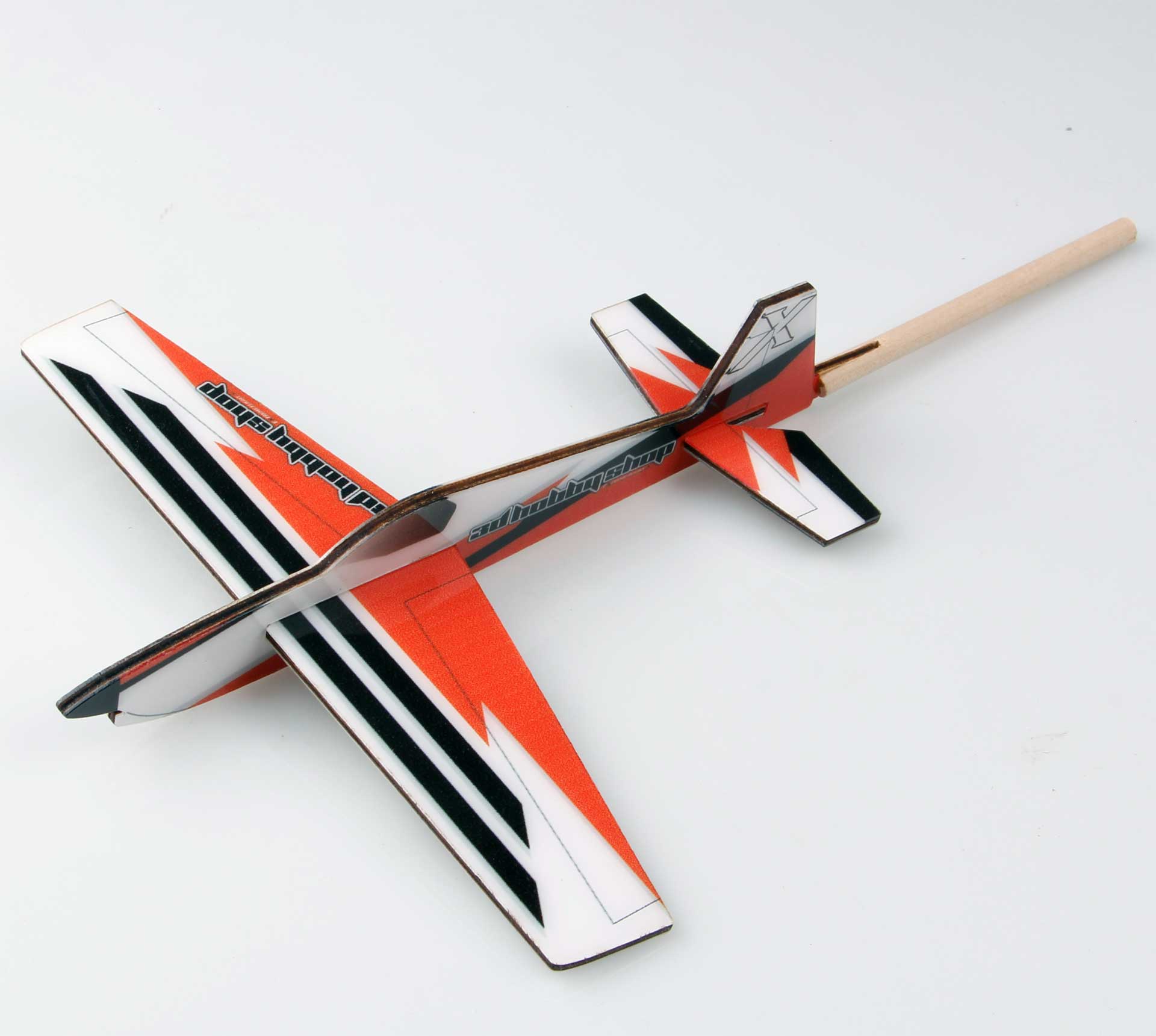 EXTREMEFLIGHT-RC Edge 540 orange/weiss Stick Plane