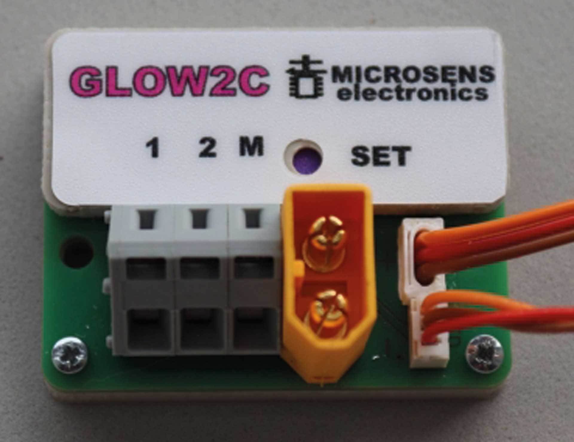 MICROSENS GLOW 2C GLOW PLUGS HEATING